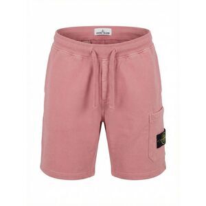 Stone Island Men Organic Cotton Fleece Shorts